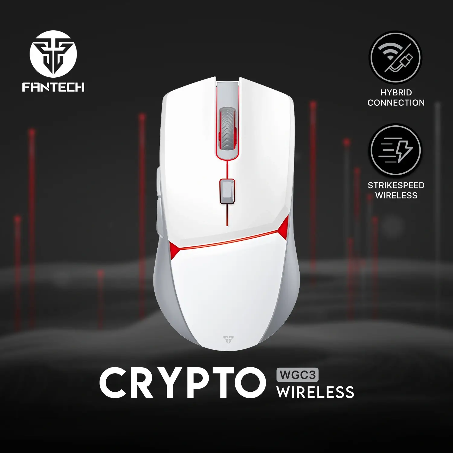 FANTECH WGC3 CRYPTO Wireless Gaming Mouse