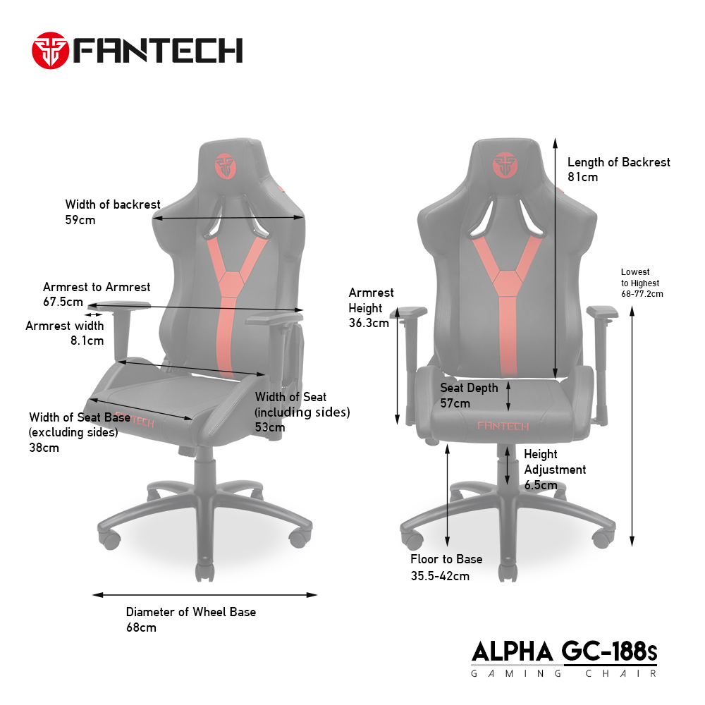 Fantech Alpha GC-188s Gaming Chair