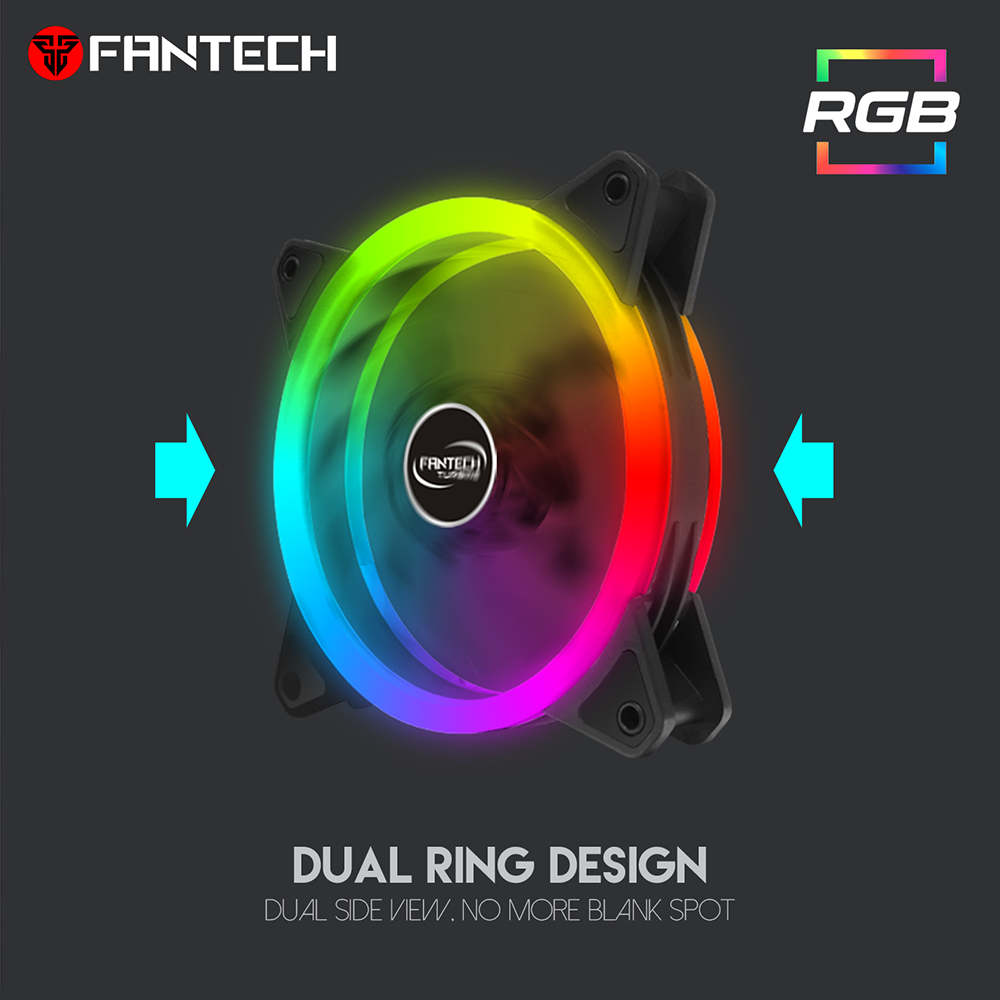 FANTECH FAN RGB FC124