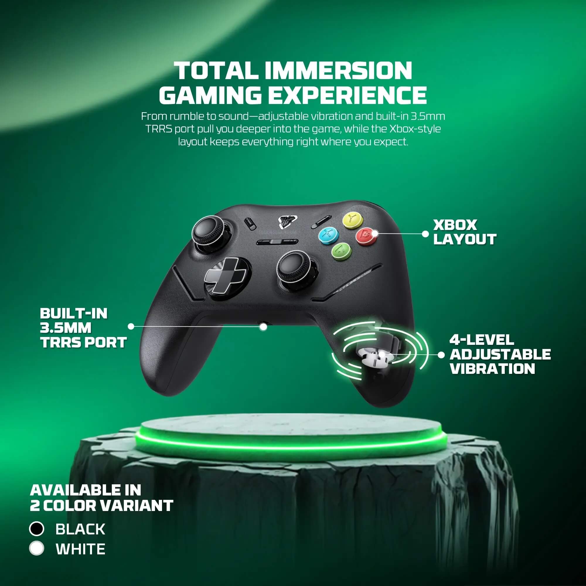 FANTECH WGP13X SHOOTER III X Wireless Gaming Controller Black 