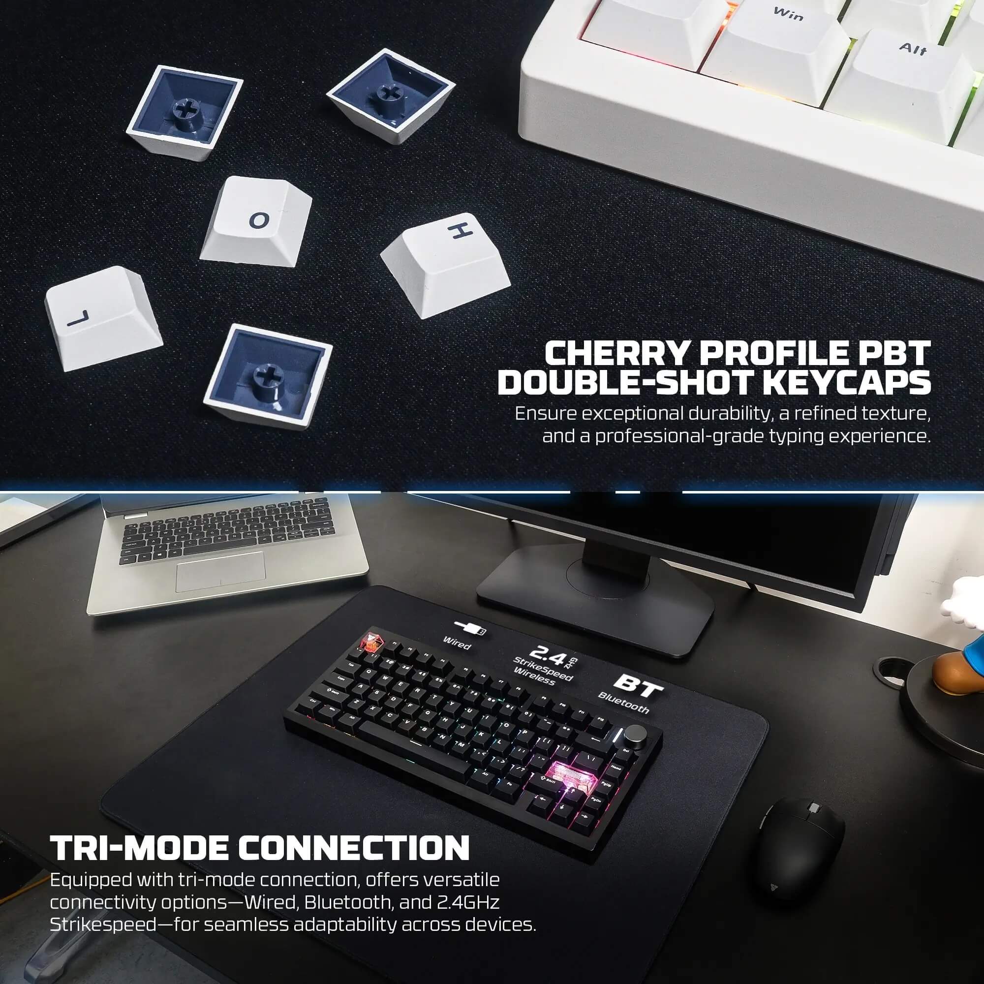 FANTECH MK921 MAXFIT8 QMK White