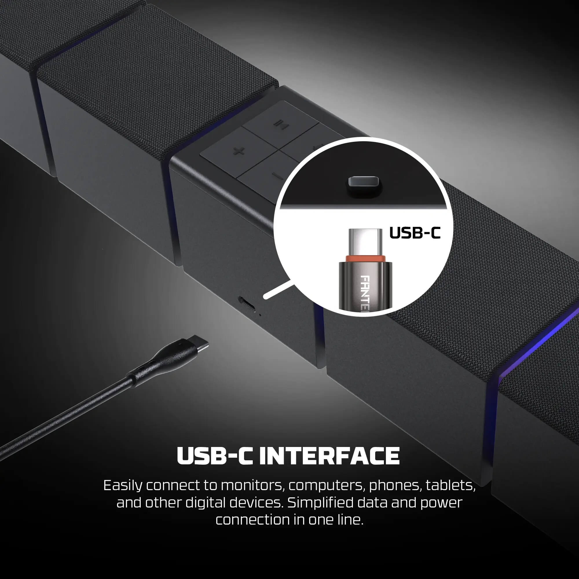 FANTECH BS163 Groove Bar Pro Portable جيمنج سبيكر