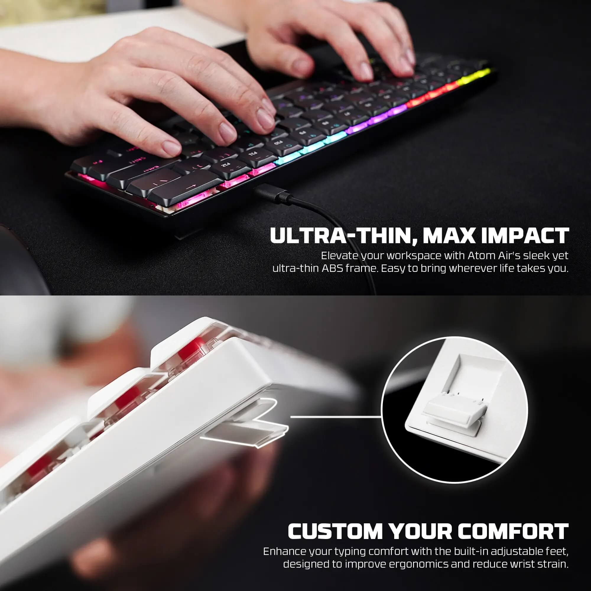 FANTECH MK311 ATOM AIR61 Mechanical Gaming Keyboard