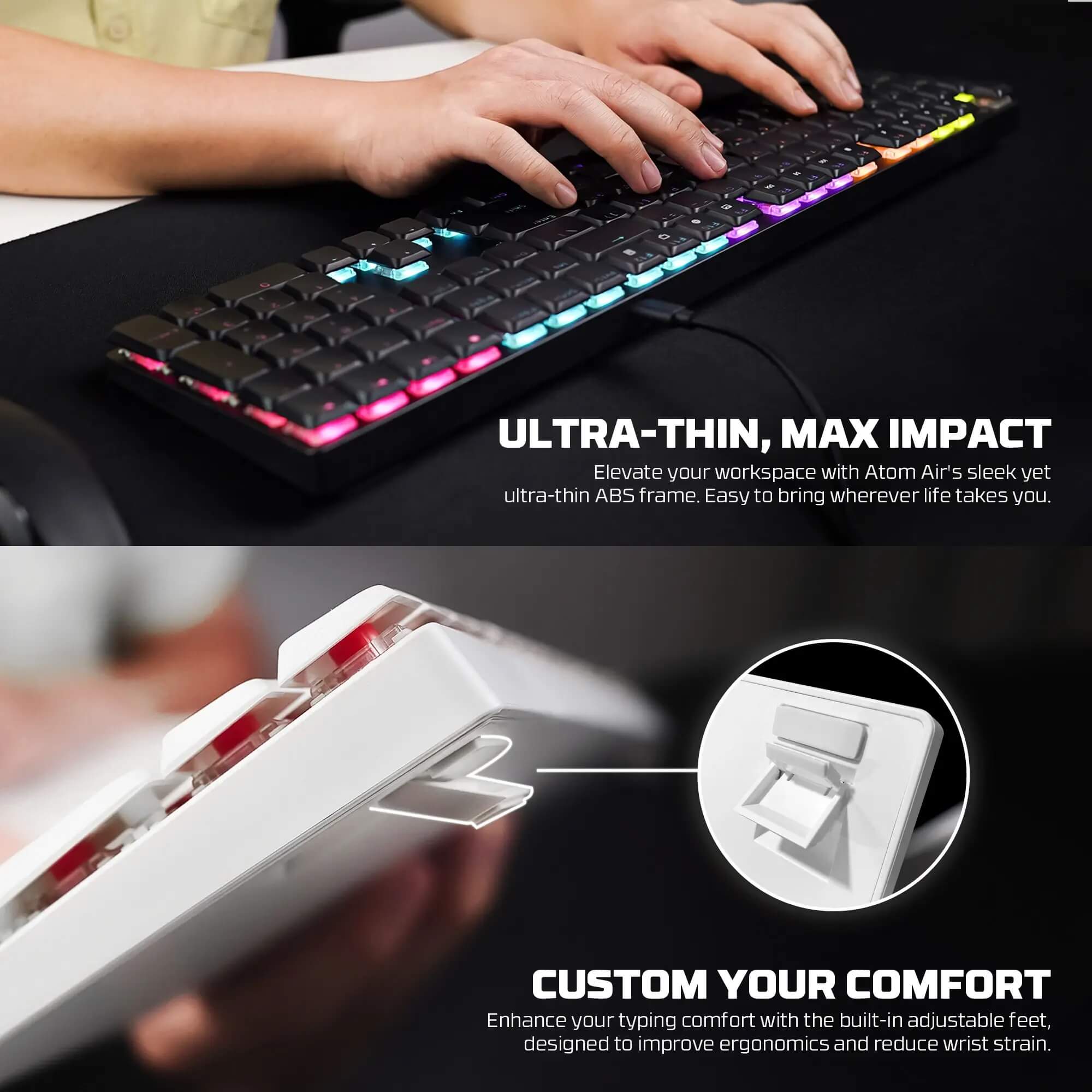 FANTECH MK314 ATOM AIR108 Mechanical Keyboard