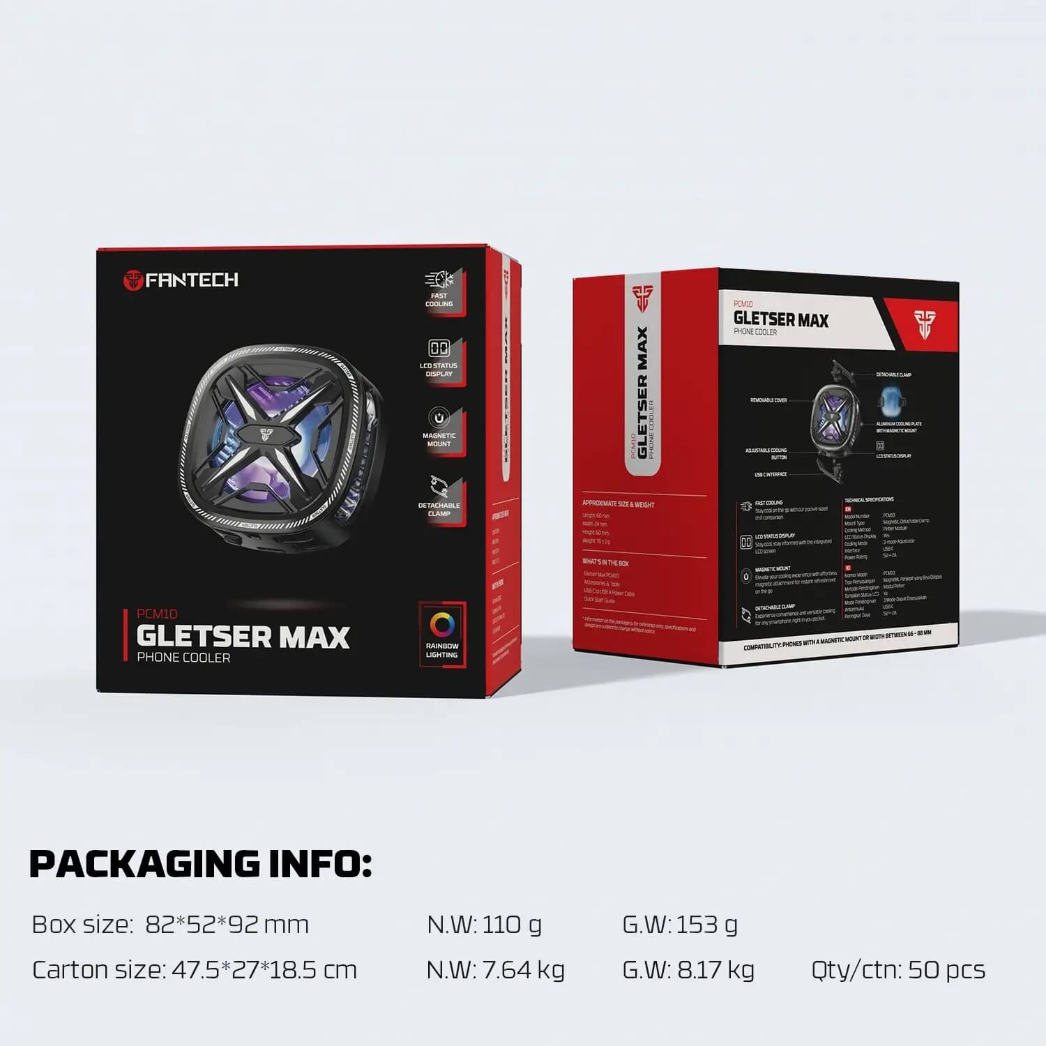 FANTECH PCM10 GLETSER MAX مبرد هاتف