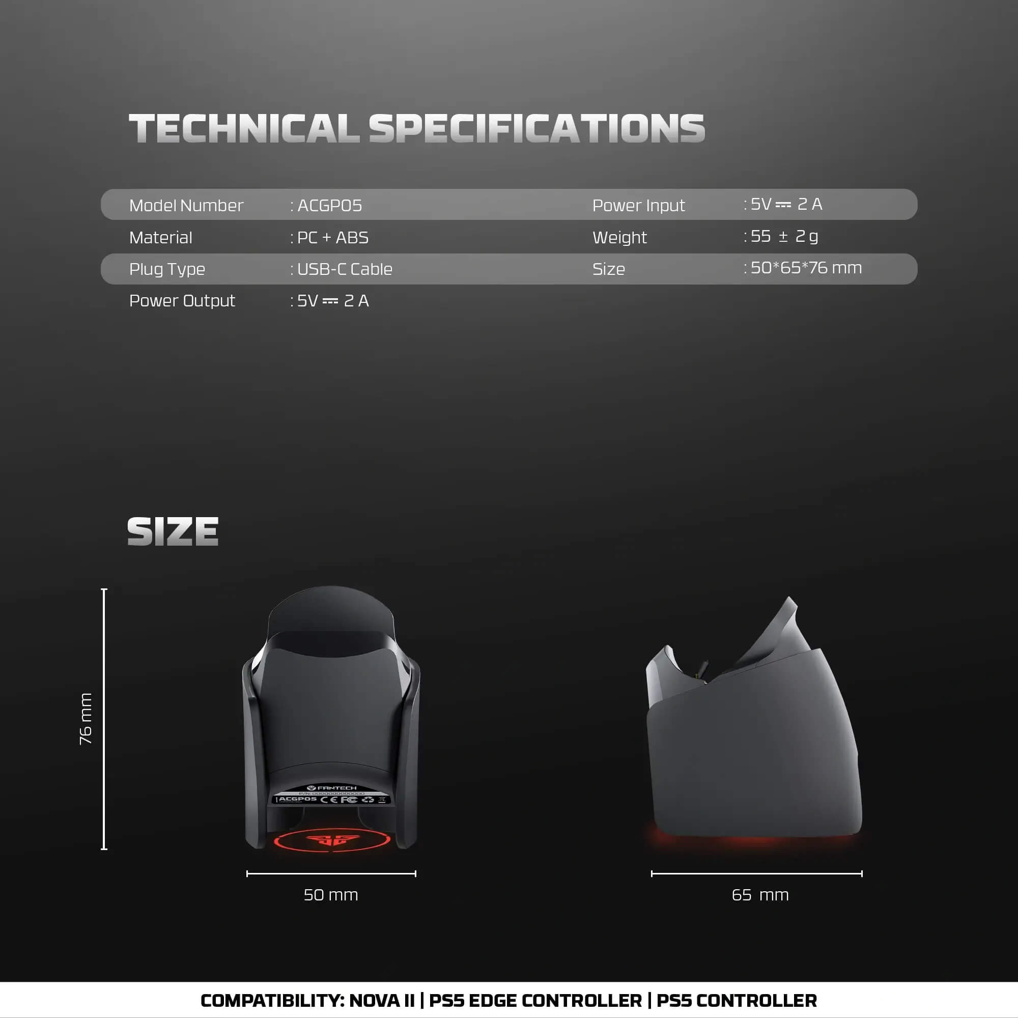 FANTECH ACGP05 Charging Dock