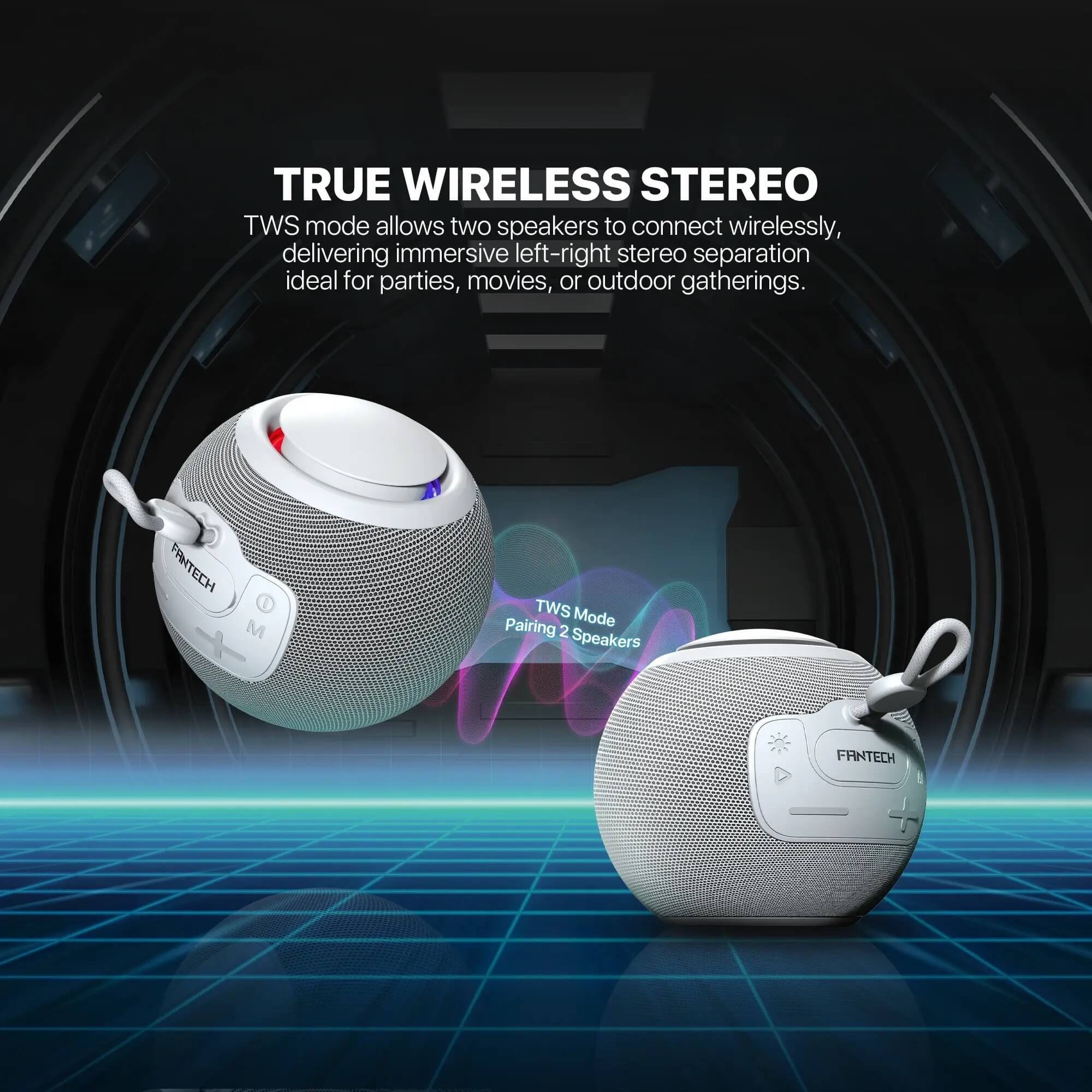 FANTECH NeraBox BS161 HI-FI Portable سبيكر