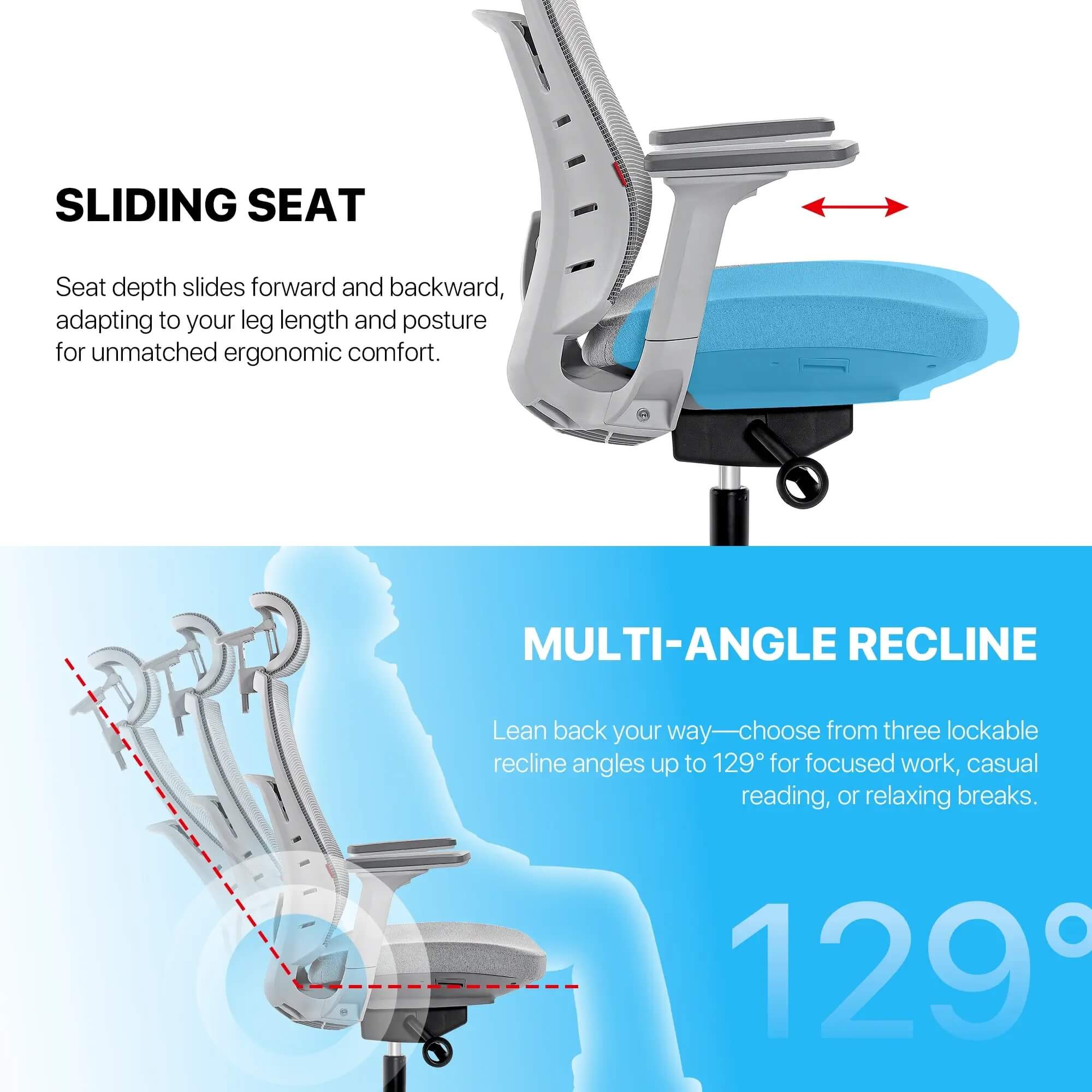 FANTECH OC1 Ergonomic Office Chair