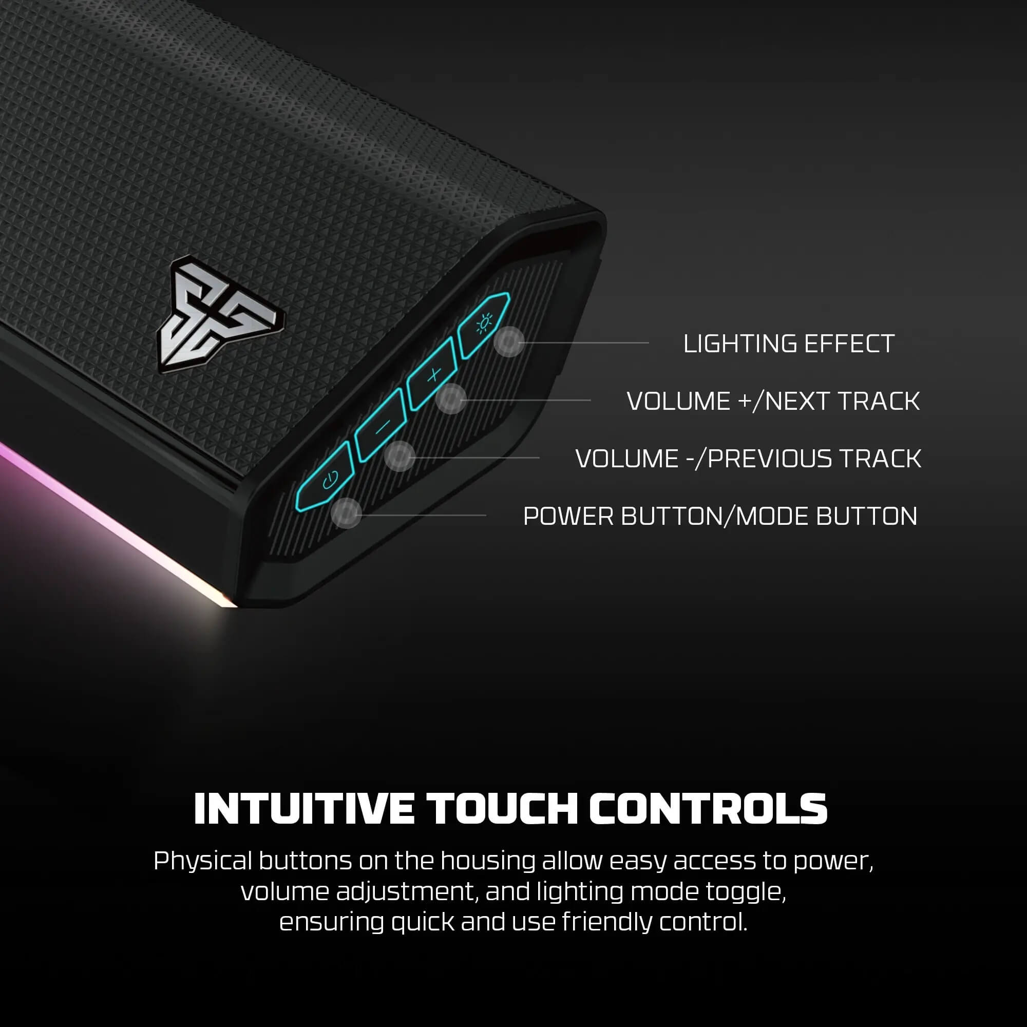 FANTECH BS162 Groove Bar Pro Portable Gaming Speaker