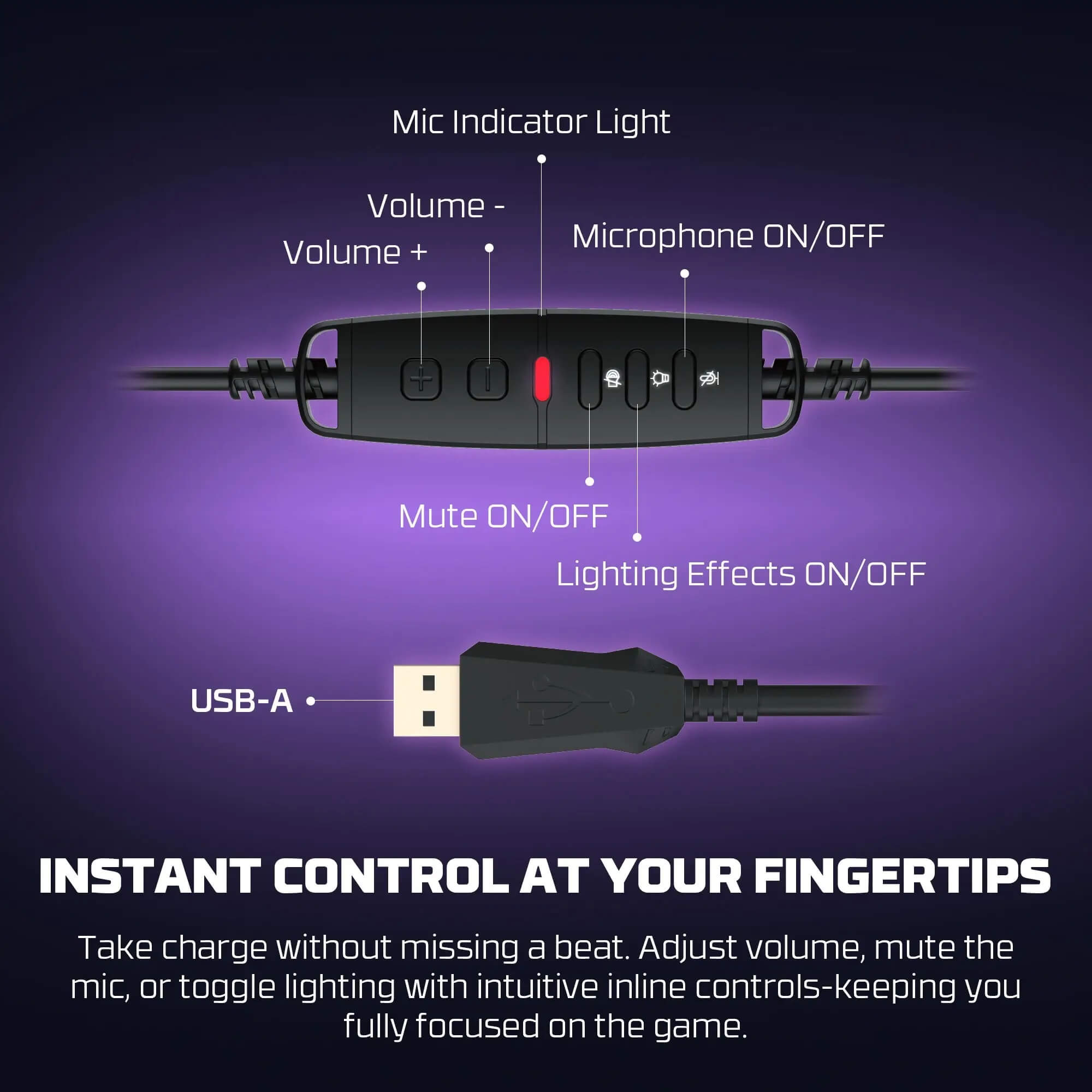 FANTECH HG31 CRUZE 7.1 Surround Sound Gaming Headset